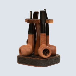 WDP1004-LEATHER PIPE STAND